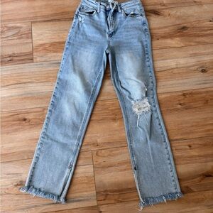 Judy Blue Light Blue Straight Leg Jeans